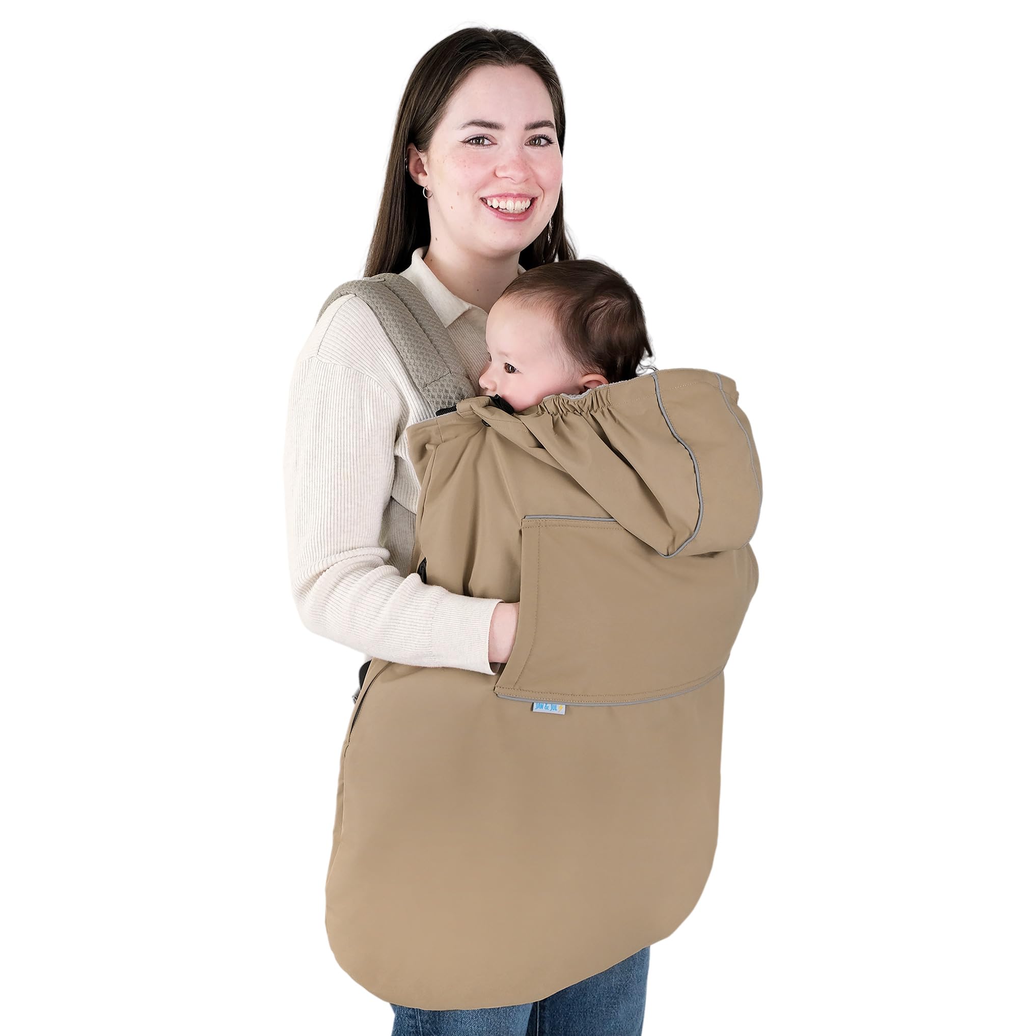 Jan & Jul Waterproof Baby Carrier Cover | Universal Stroller Rain Shield