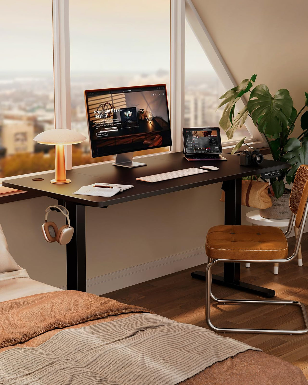 ErGear Electric Standing Desk 120 x 60cm 4 Memory with Splice Board - image 2