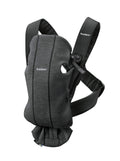 BabyBjörn Baby Carrier Mini – 3D Jersey Ergonomic Newborn - Charcoal Grey