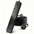 Jolof Store 5M Extension Lead with 4 USB Slots (2 Type C) – Black