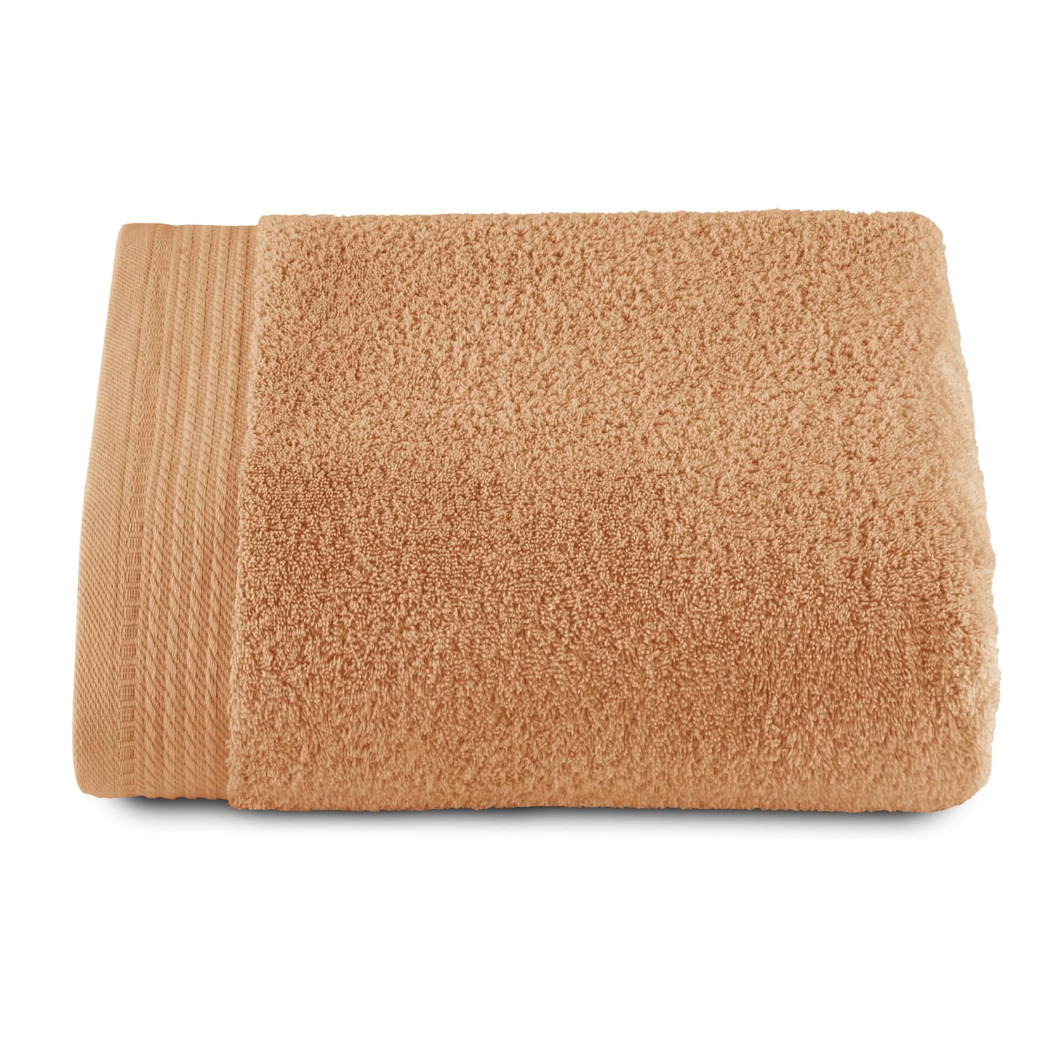 RIZO Top Towel – Large Bath Towel 100x150cm – 100% Combed Cotton Papaya