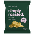 Simply Roasted Sea Salt & Vinegar Crisps – 24 x 21.5g Vegan Potato Chips