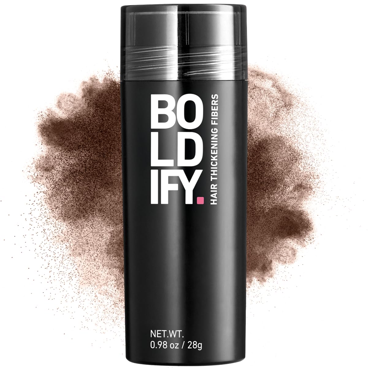 BOLDIFY Hair Building Fibers for Thinning Hair - Medium Brown (28g)