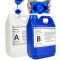 BBDINO Silicone Mold Making Kit | 30A Liquid Rubber 1 Gallon | Sapphire Blue