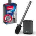 Vileda Toilet Brush – Stainless Steel & Silicone 2-in-1 Cleaning Tool