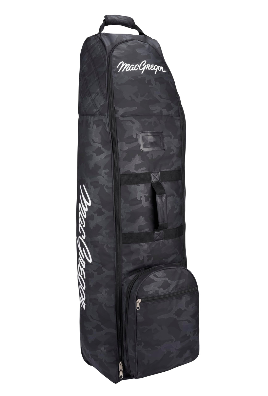 MacGregor VIP Deluxe Wheeled Golf Travel Cover – Black/Camo Polyester