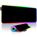 Titanwolf RGB Gaming Mouse Mat – XXL 800x300mm LED Non-Slip Desk Pad