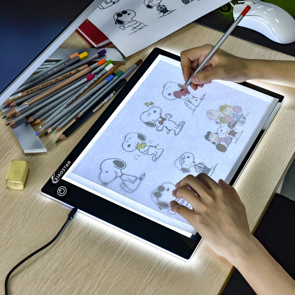A4 LED Light Box – Ultra-Thin Acrylic Tracing Pad for Artists