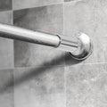 Dmore Stainless Steel Shower Curtain Rail | 70-95cm No-Drill Tension Rod