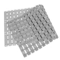 QWORK Anti Mould Shower Mat | 90x40cm Non-Slip Bath Mat with Suction Cups