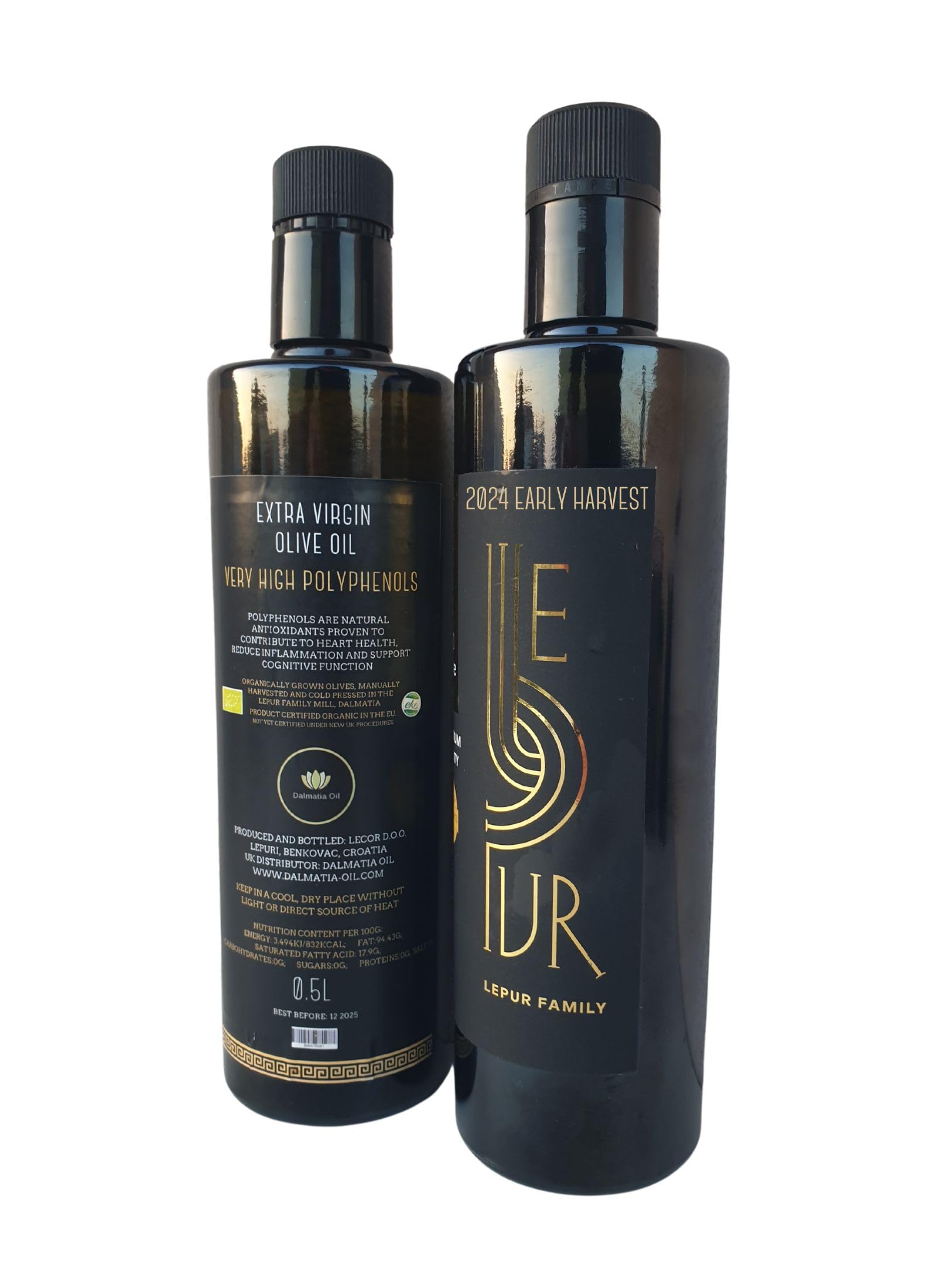 Cipressena Blend Croatian Extra Virgin Olive Oil - High Polyphenol 500ml