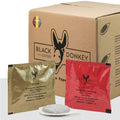 Black Donkey ESE Coffee Paper Pods 44mm - 50 Variety Pack Espresso