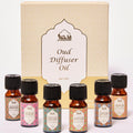 Dukhni Oud Essential Oil Gift Set | 6 x 10ml Arabic Diffuser Oils