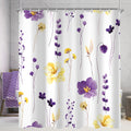 Lerores Shower Curtain | Anti-Mould Polyester Bath Curtain, 180 x 200 cm