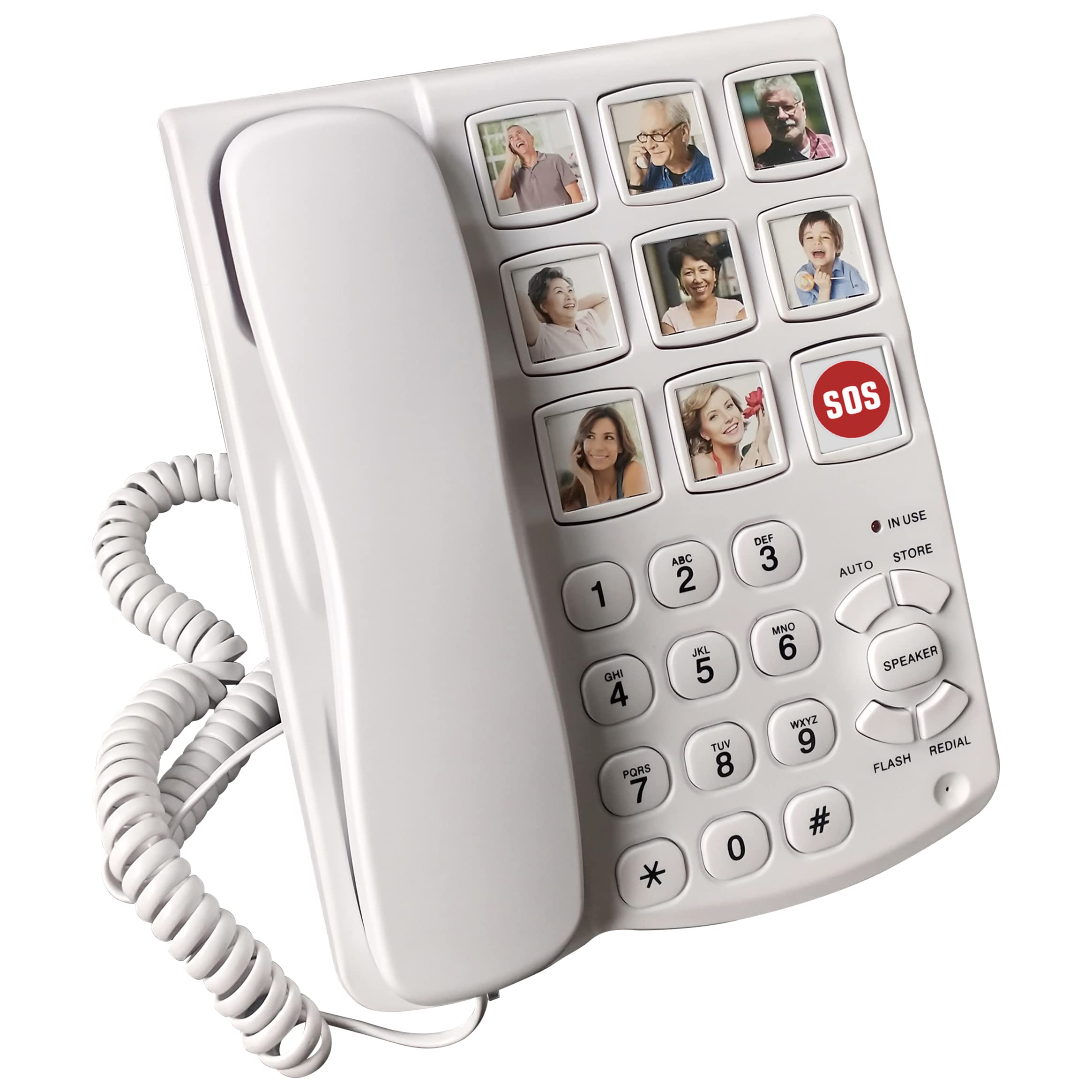 Big Button Picture Phone for Elderly and Dementia