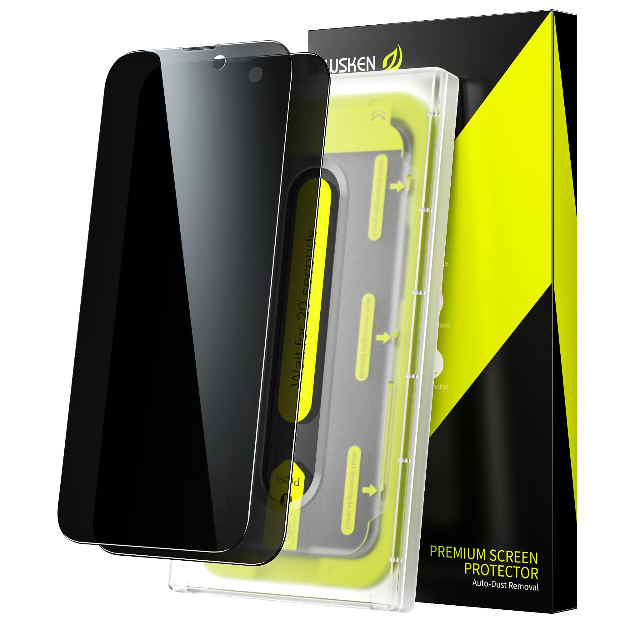 WSKEN iPhone 14 Pro Max Privacy Screen Protector - 9H Tempered Glass