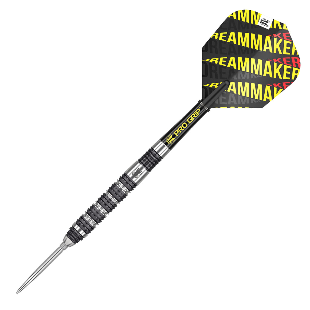 Target Darts Dimitri Van Den Bergh 80% Tungsten Swiss Point Steel Darts - 24g