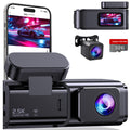 Jolof Store 2.5K Dual Dash Cam Front and Rear – WiFi & 32GB Card