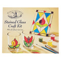 House of Crafts Stained Glass Painting Kit – DIY Art Set for Adults