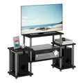 Furinno Turn-N-Tube TV Stand | Modern Entertainment Center for 32" TV