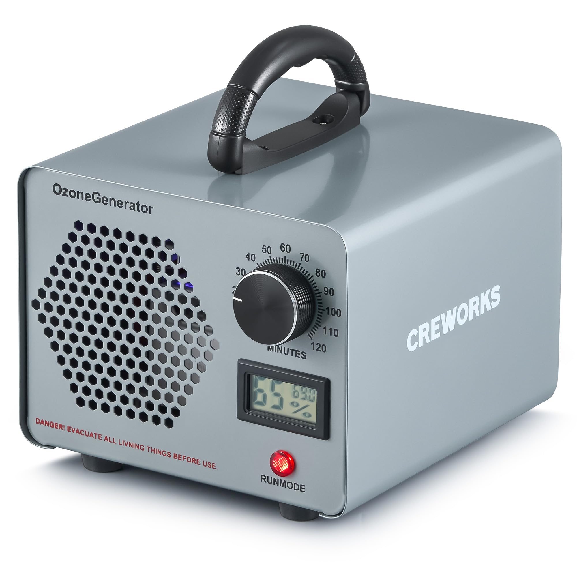 Creworks Ozone Generator | 25000mg/h Commercial Odor Eliminator Machine