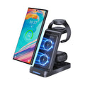 MANKIW 3-in-1 Fast Wireless Charging Station for Samsung Galaxy & Buds