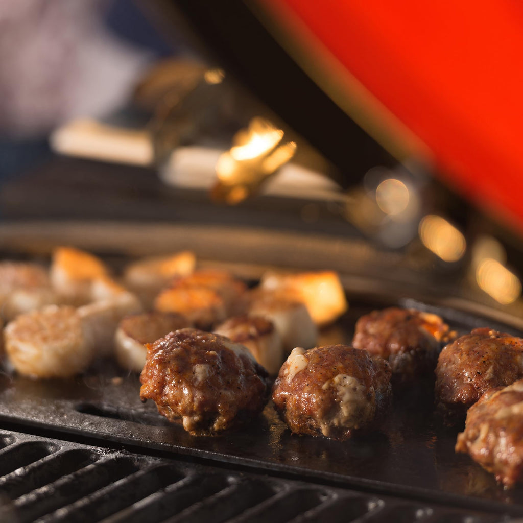Kamado Joe Big Joe Reversible Cast Iron Griddle – Half Moon Grill Plate