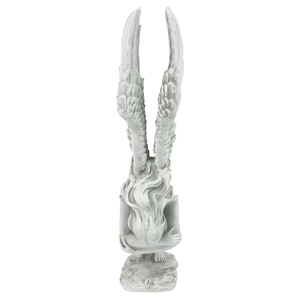 Design Toscano Remembrance Angel Garden Statue – Antique Stone, 38cm