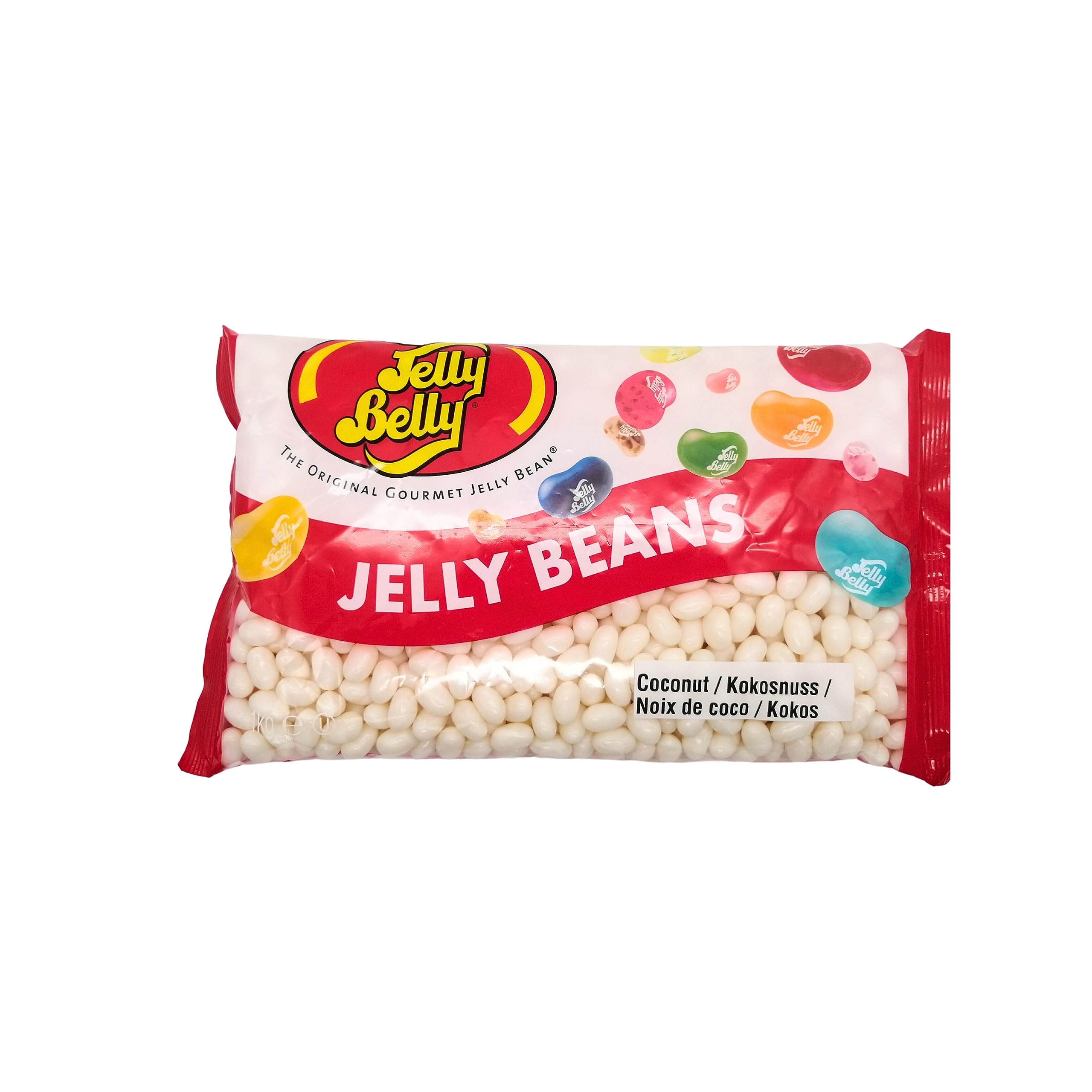 Jelly Belly Coconut Flavour Jelly Beans – 1kg Bulk Gourmet Candy Bag