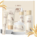LAIKOU Korean Rice Skincare Set - 5-Piece Hydrating & Brightening Kit