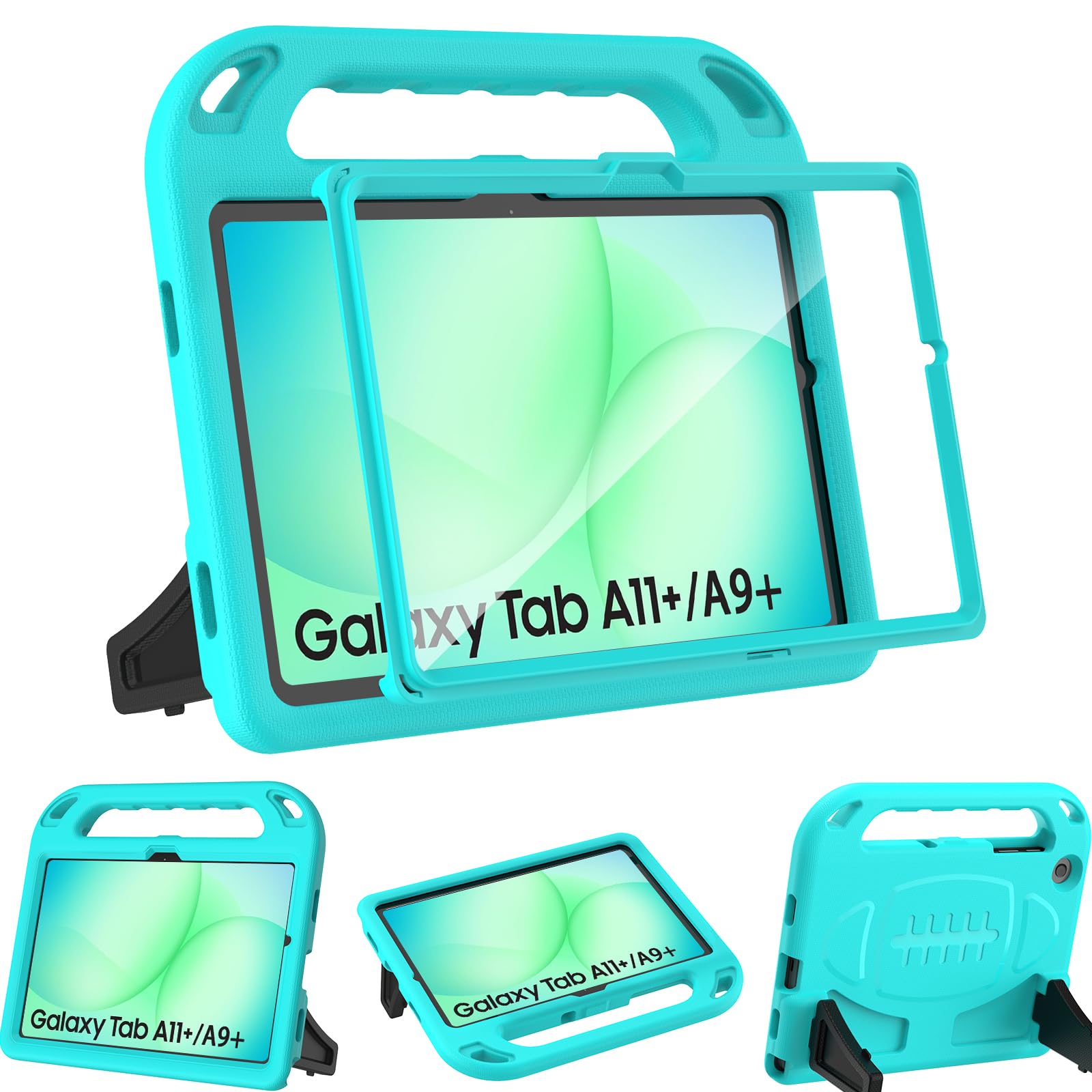 TOPWANT Kids Case for Samsung Galaxy Tab A11+ / A9+ 11" | Shockproof Stand