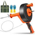 10M Drain Snake – Heavy Duty Pipe Auger with Drill Adapter