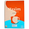 Maxim Supreme Gold Instant Coffee Sticks – Creamy and Rich (100 Pack)