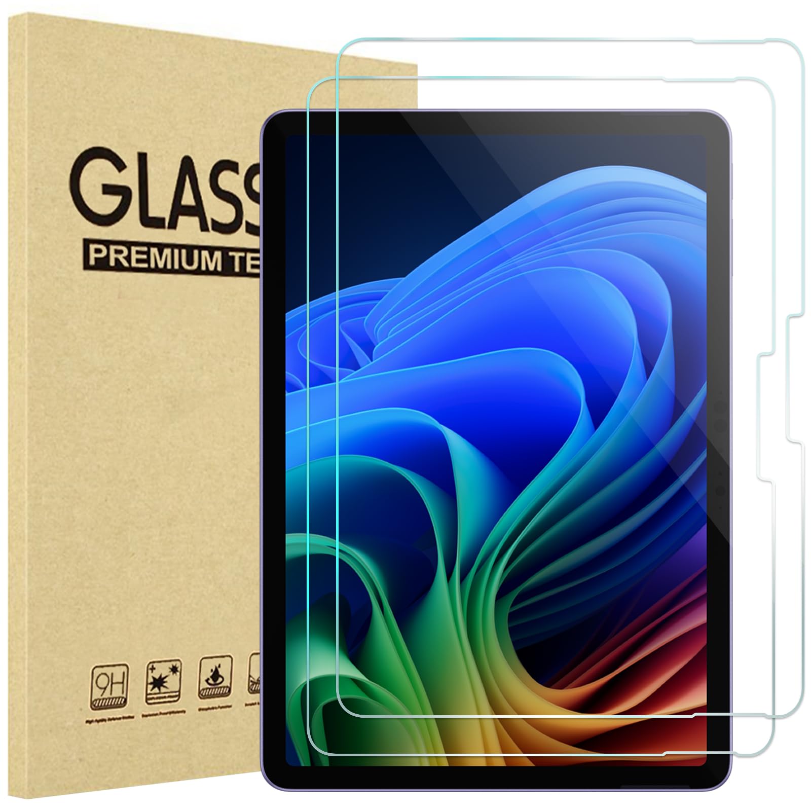 ProCase Surface Pro 12 Screen Protector – 9H Tempered Glass (2 Pack)