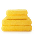Jolof Store 4-Piece Cotton Towel Set – 2 Bath & 2 Hand Towels, 400 GSM