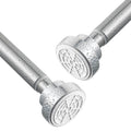 Jolof Store Stainless Steel Tension Rod – Extendable No-Drill Shower Rail