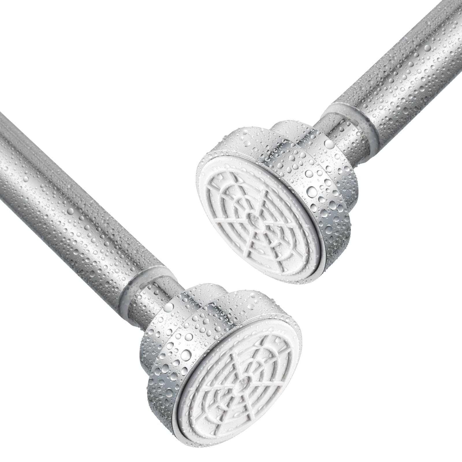 Jolof Store Stainless Steel Tension Rod – Extendable No-Drill Shower Rail