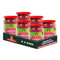 Mrs Elswood Crunchy Pickled Vegetables with Purple Carrot Juice - 6 x 540g