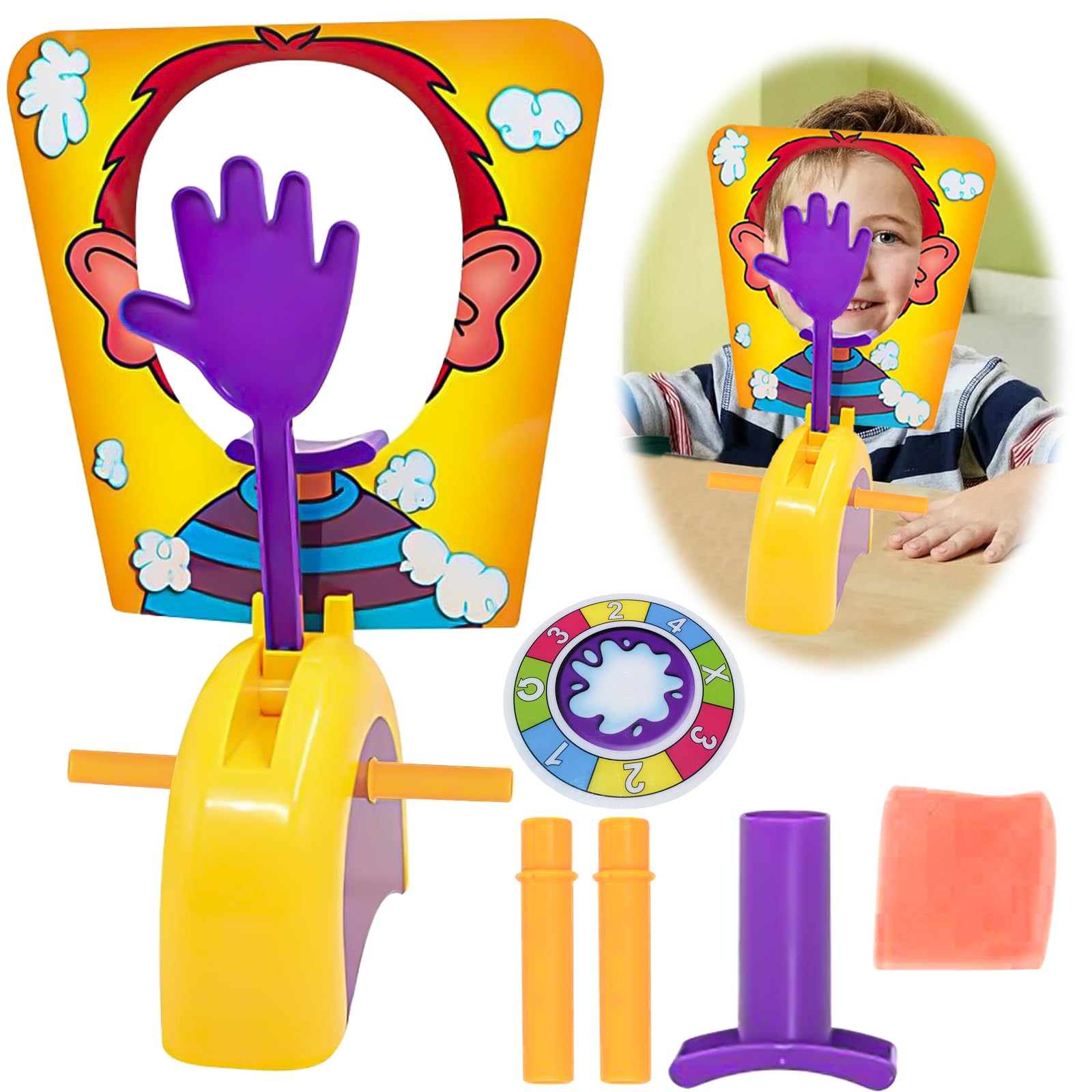 Jolof Store Pie Face Game – Interactive Family Party Toy for Kids Aged 3+