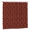 Jolof Store Gelasgo Overlook Shower Curtain | Grey Waterproof Fabric