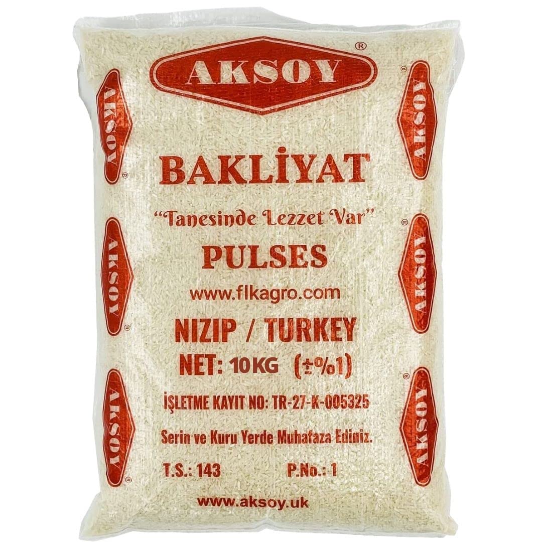 Aksoy Long Grain Rice 10kg | 100% Natural Premium Fluffy Rice