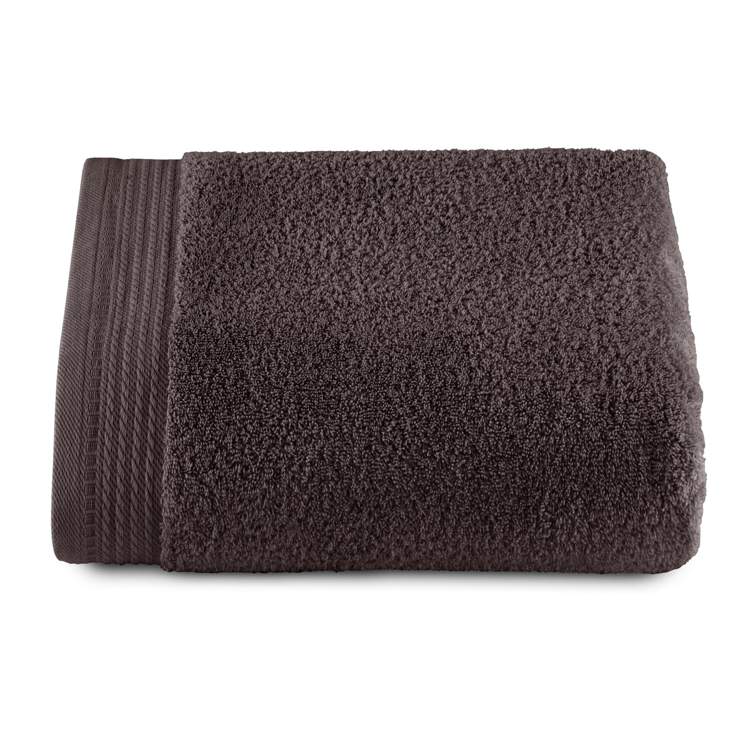 RIZO Top Towel – Large Bath Towel – 100% Combed Cotton – 100x150cm Brown