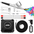 Oasser Dual Action Airbrush Compressor Kit – 36PSI with 3 Nozzle Sizes