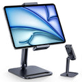 CreaDream Aluminum Tablet Stand – 360 Swivel Desk Holder for iPad
