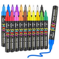 Alitastro Oil-Based Paint Pens - 20 Pack Waterproof Medium Tip Markers