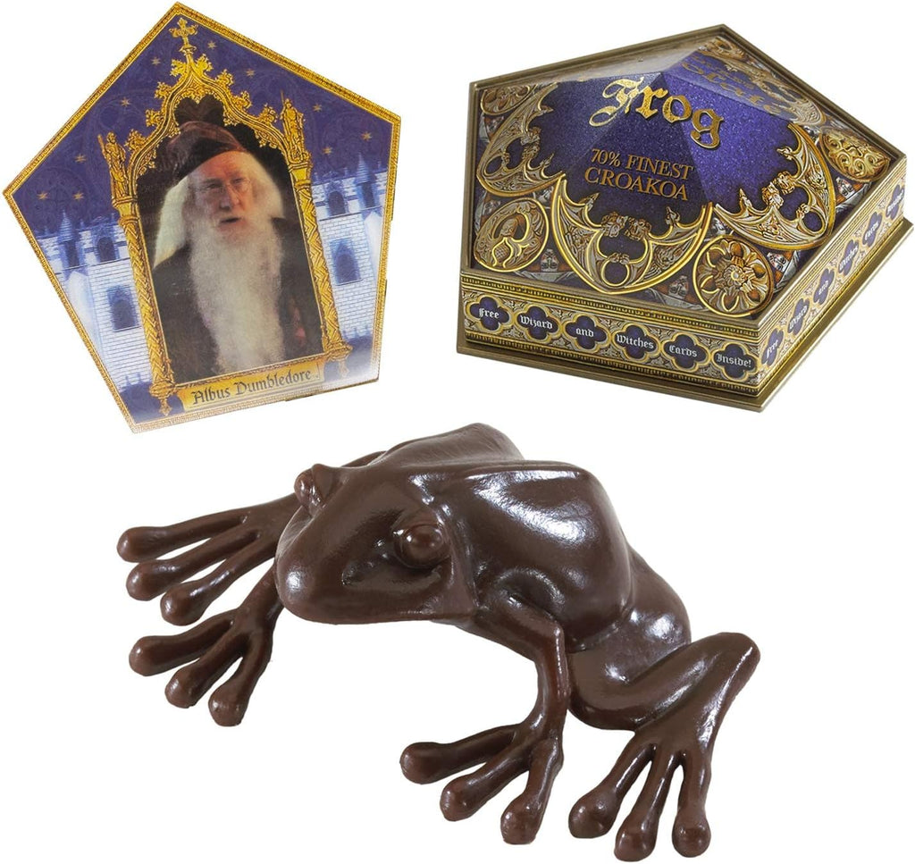The Noble Collection Harry Potter Chocolate Frog Prop Replica & Card