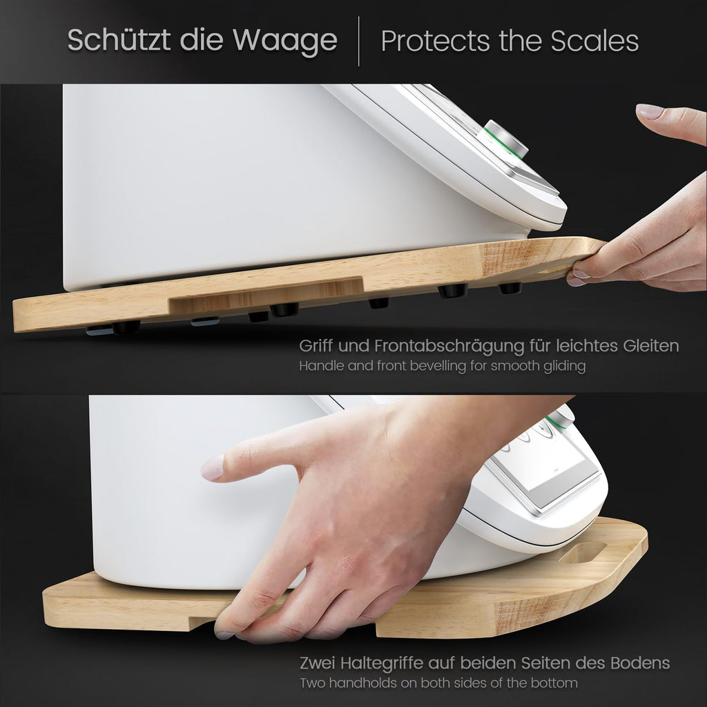 Siegvoll Wooden Sliding Board for Thermomix TM6 TM5 | Thickened Glider
