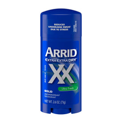 Arrid XX Extra Extra Dry Solid Anti-Perspirant Deodorant - 2.6 oz (6 Pack)