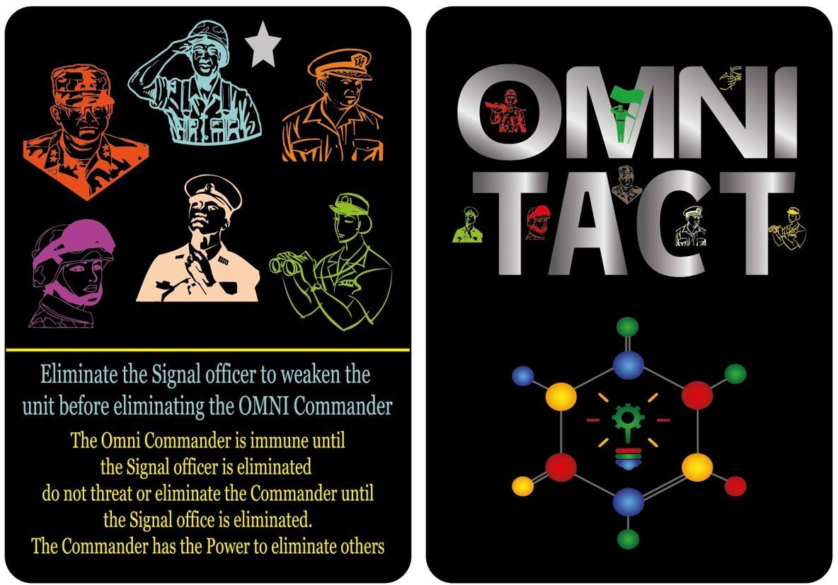 Snaps OMNI TACT Strategy Board Game – Patriotic Defense & Tactics