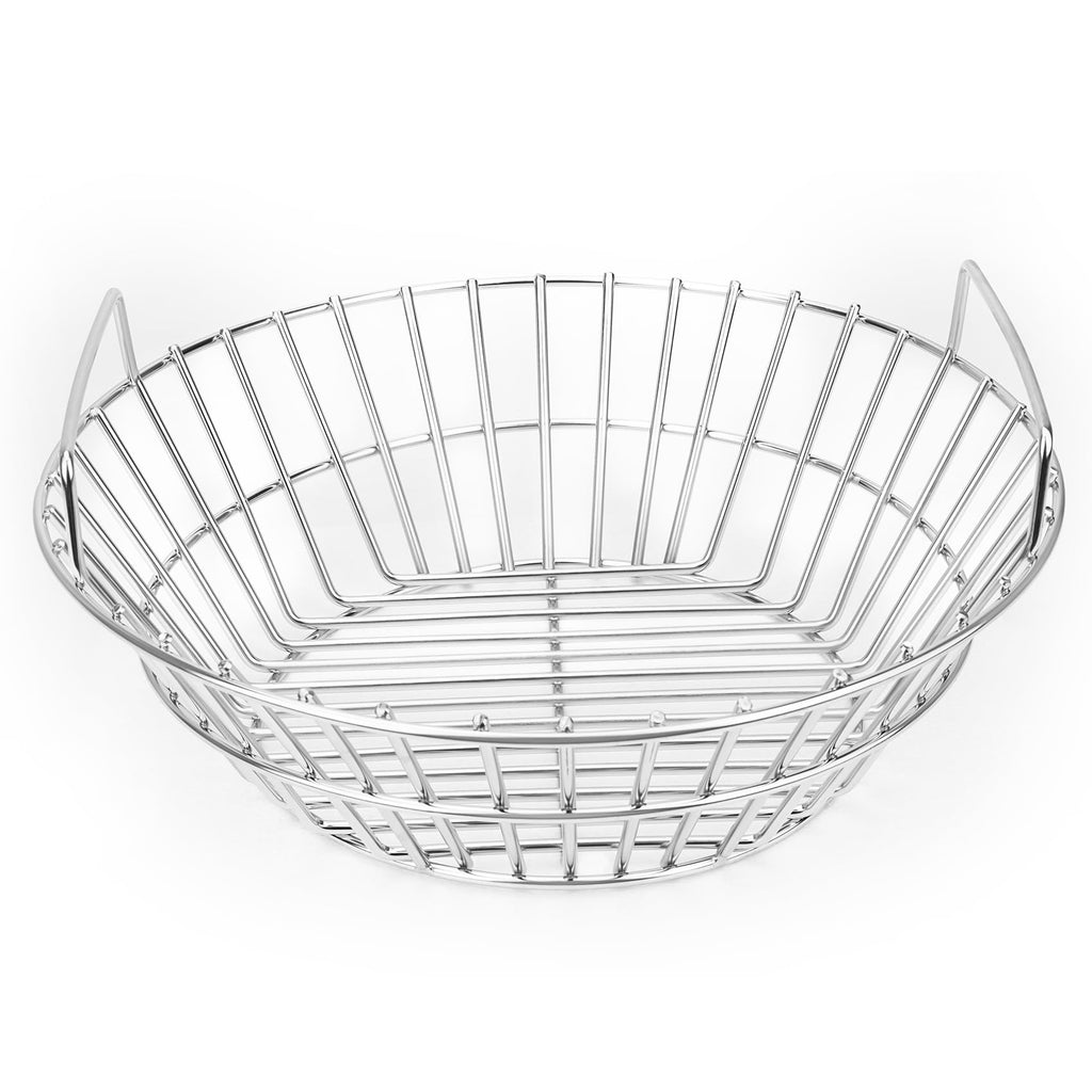 Onlyfire Stainless Steel Charcoal Ash Basket for Large BGE & Kamado Joe